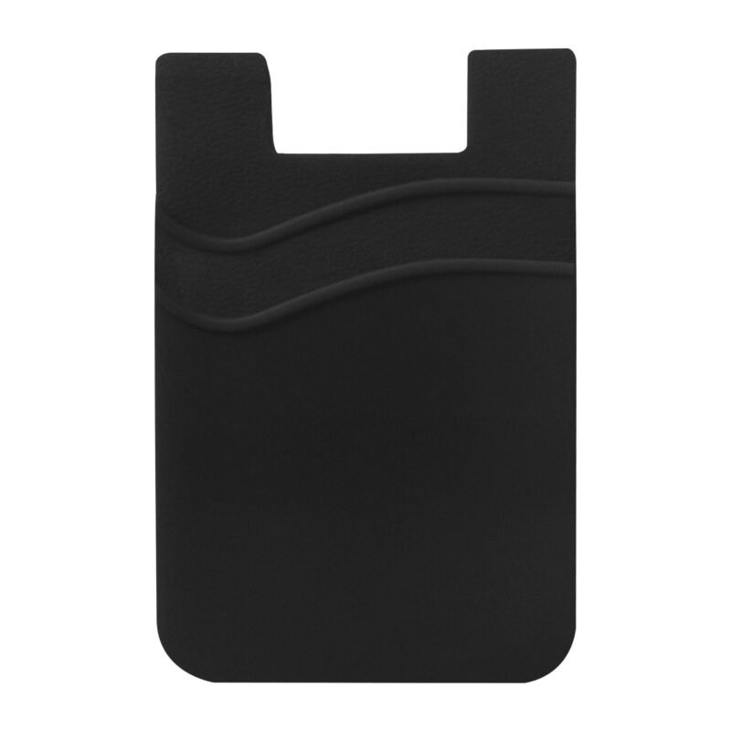 Custom 2 Pockets Silicone Phone Wallet - 1