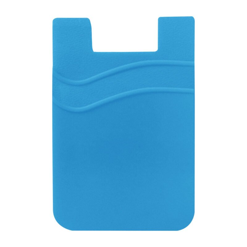 Custom 2 Pockets Silicone Phone Wallet - 2