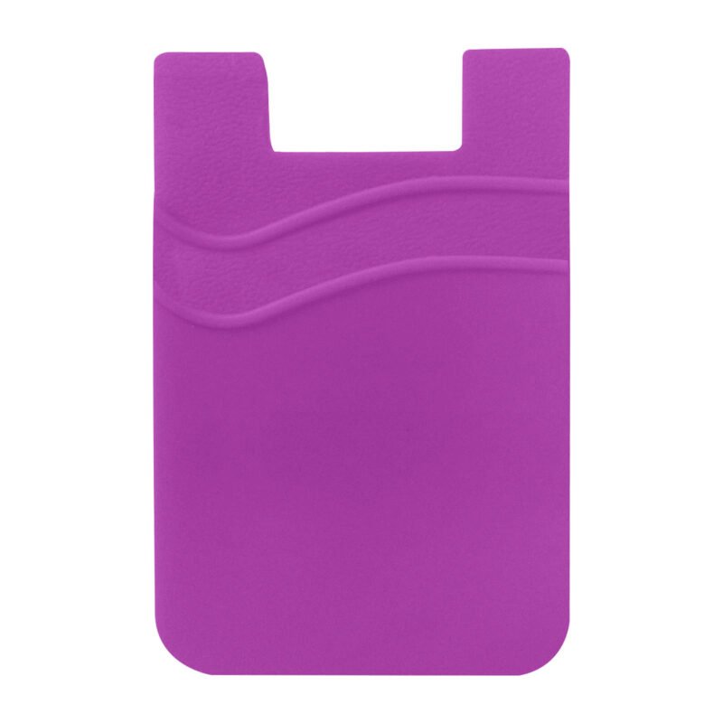 Custom 2 Pockets Silicone Phone Wallet - 9