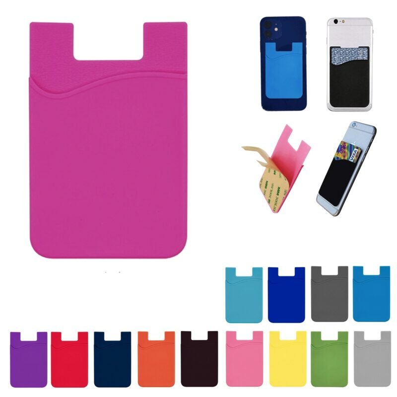 Custom Silicone Cell Phone Wallet - 1