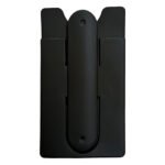 Custom Silicone Phone Wallet with Adhesive Back and Foldable - 1