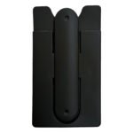 Custom Silicone Phone Wallet with Adhesive Back and Foldable - 2