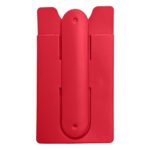 Custom Silicone Phone Wallet with Adhesive Back and Foldable - 9