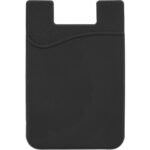 Custom Domestic Silicone Phone Wallet w/ single pocket card holder - 8