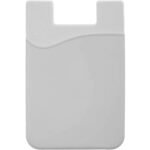 Custom Domestic Silicone Phone Wallet w/ single pocket card holder - 9