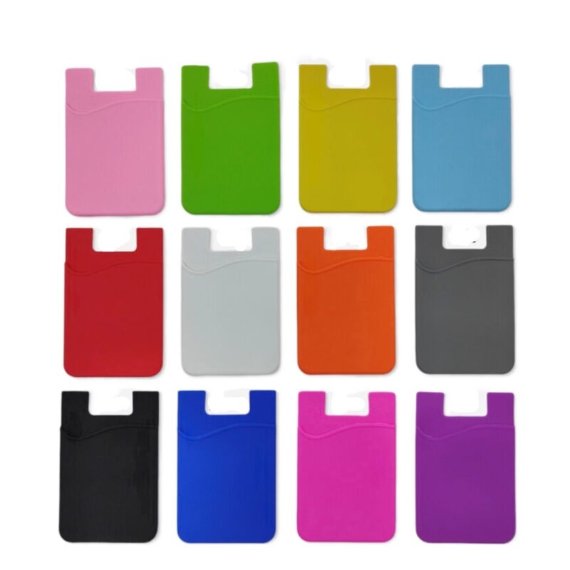 Custom High Quality Silicone Cell Phone Wallet