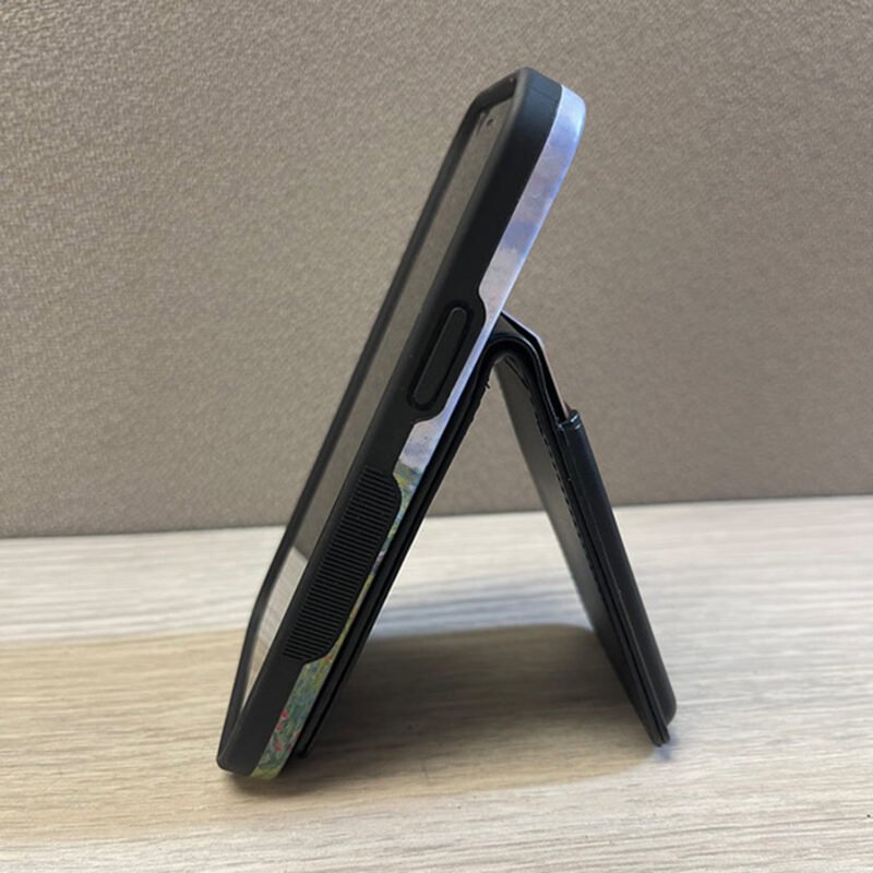 Custom Magnetic Leatherette Phone Wallet - 3