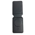 Custom Magnetic Vegan Leather Phone Wallet with Adjustable Stand - 3