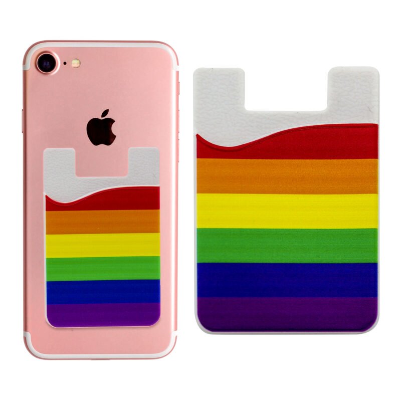 Custom Rainbow Phone Wallet - 1