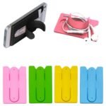 Custom Silicone Phone Wallet With Stand - 1