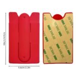 Custom Silicone Phone Wallet With Stand - 2