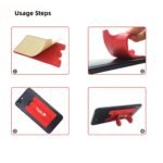 Custom Silicone Phone Wallet With Stand - 3