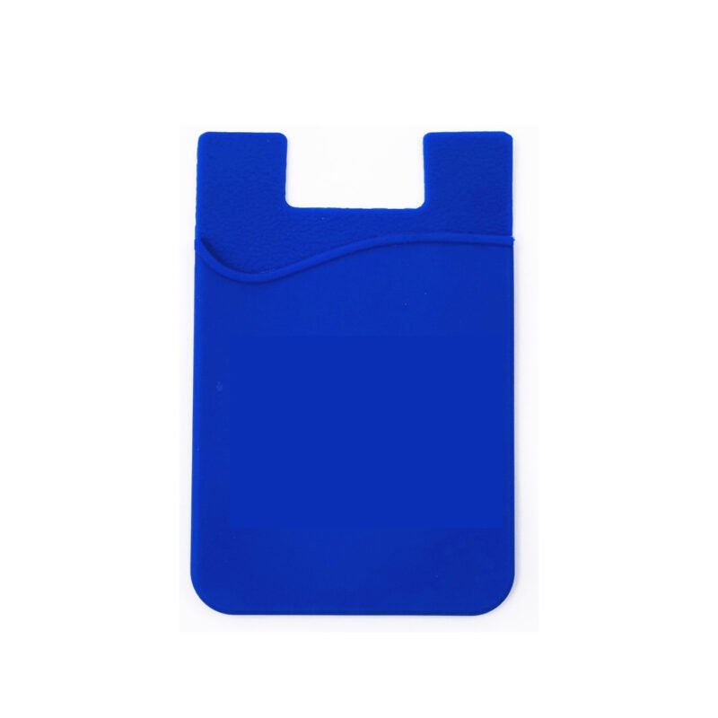 Custom Silicone Stick On Cell Phone Wallet - 2