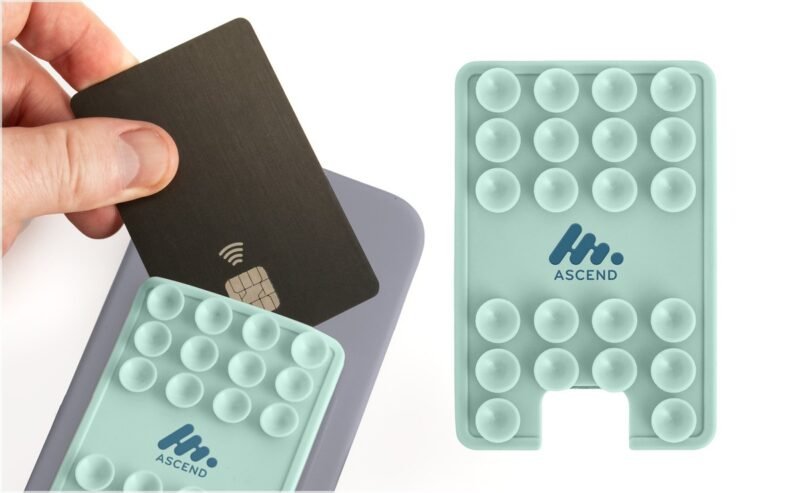 Custom Silicone Suction Phone Wallet