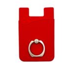 Custom Adhesive Cell Phone Wallet With Ring Stand - 8