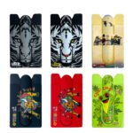 Custom Custom Silicone Phone Wallet with 3M Adhesive and Stand - 5