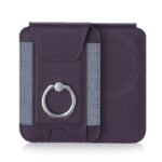 Custom Magnetic PU Leather Phone Wallet with Ring Holder - 7