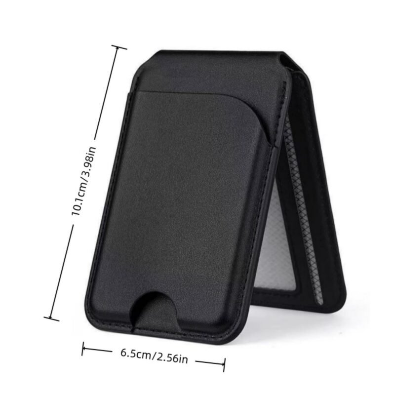 Custom Magnetic Phone Wallet Stand Adjustable Card Holder - 7