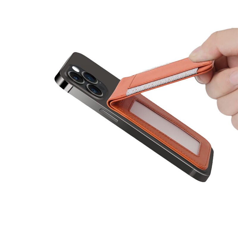 Custom Magnetic Phone Wallet Stand - 2