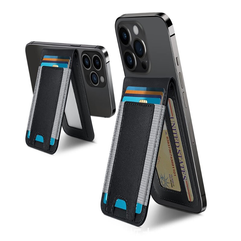Custom Magnetic Phone Wallet Stand - 3
