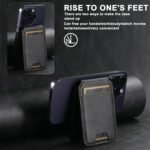 Custom PU Leather Magnetic Card Phone Wallet - 1