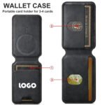 Custom PU Leather Magnetic Card Phone Wallet