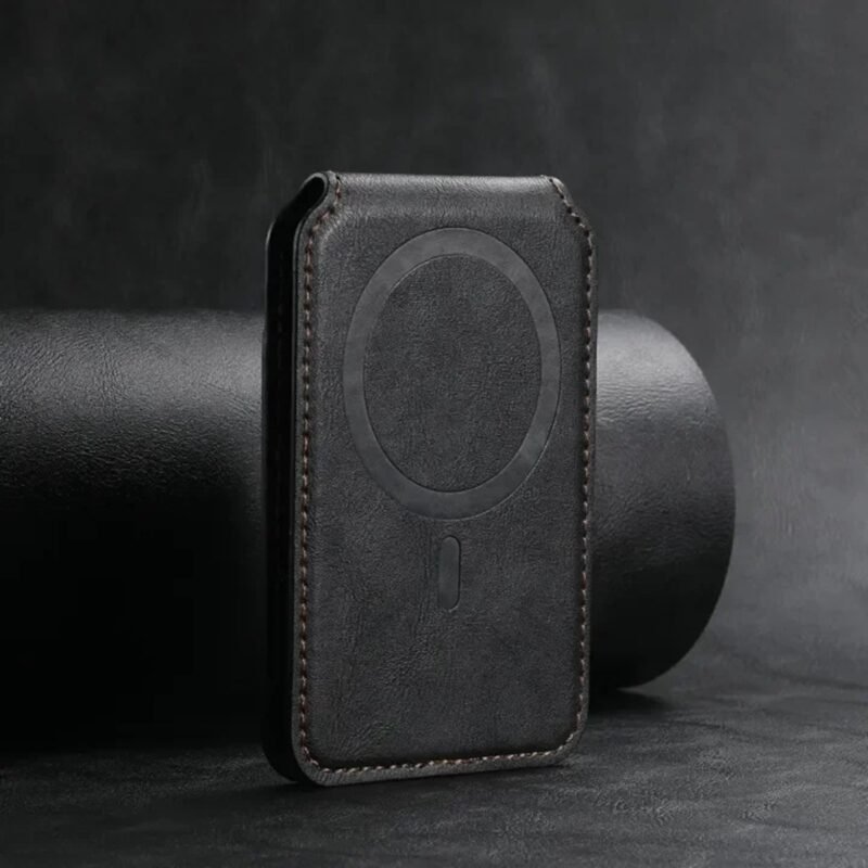 Custom PU Leather Magnetic Card Phone Wallet - 2
