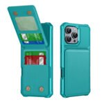 Custom PU Leather Magnetic Phone Wallet Card Holder Phone Case With Phone Stand - 4