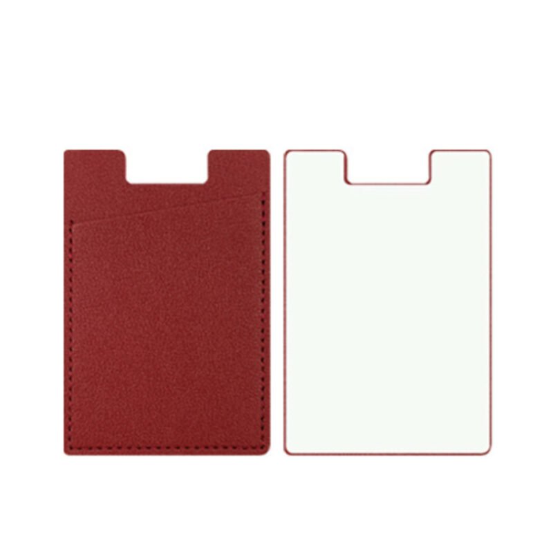 Custom PU Leather Pocket Stick-On Phone Wallet - 3