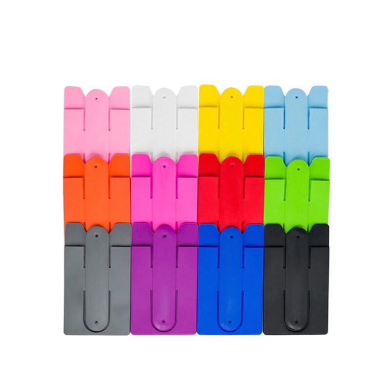 Custom Silicone Cell Phone Wallet With Kickstand - 1