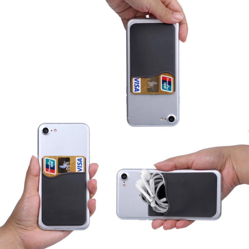 Custom Silicone Phone Wallet - 1