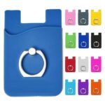 Custom Silicone Phone Wallet with Ring Holder - 1