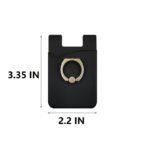 Custom Silicone Phone Wallet with Ring Holder - 2