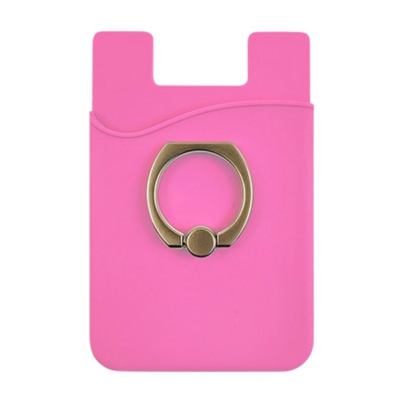 Custom Silicone Phone Wallet with Ring Holder - 4