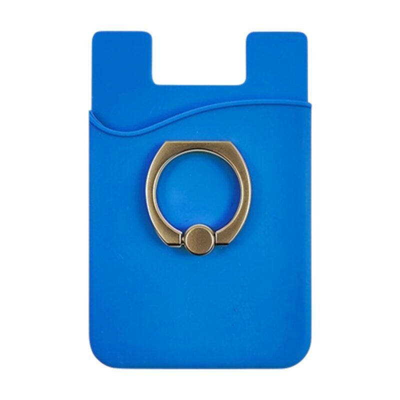 Custom Silicone Phone Wallet with Ring Holder - 6