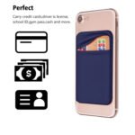 Custom Stretch Lycra Phone Wallet Card Holder - 1