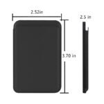 Custom 3-Card Magnetic Pu Leather Phone Wallet W/ A-Stand - 3