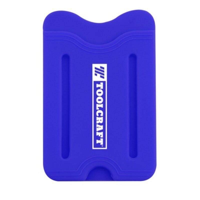 Custom Finger Slot Silicone Phone Wallet - 1