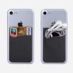 Custom Silicone Cell Phone Wallet Card Holder - 2