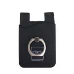 Custom Silicone Phone Wallet With Ring Stand