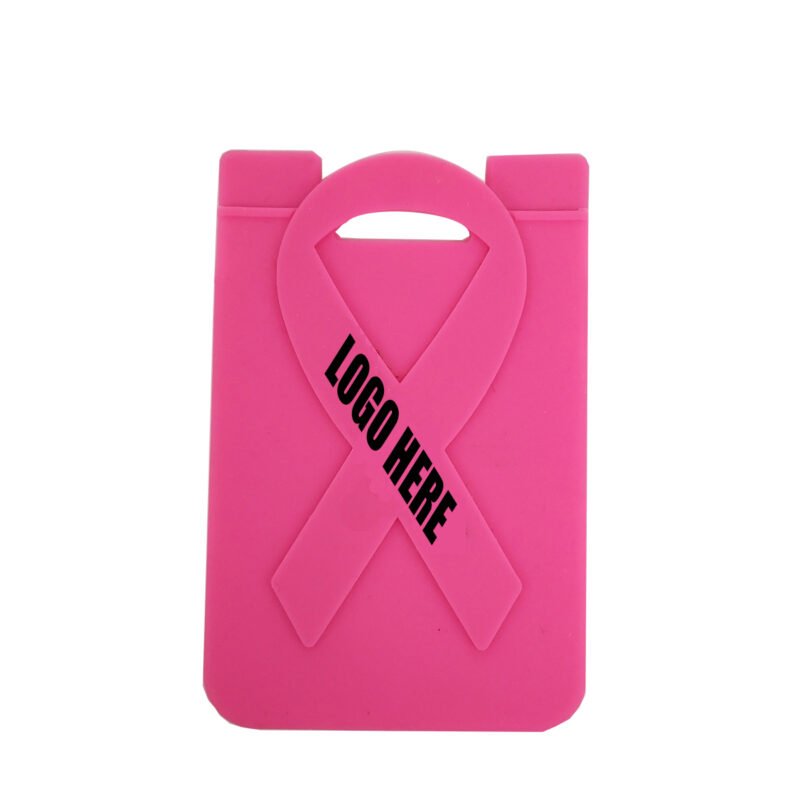 Custom Silicone Ribbon Phone Wallet