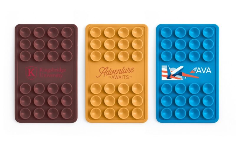 Custom Silicone Suction Phone Wallet - 4