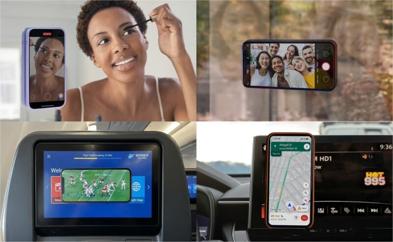 Custom Silicone Suction Phone Wallet - 5