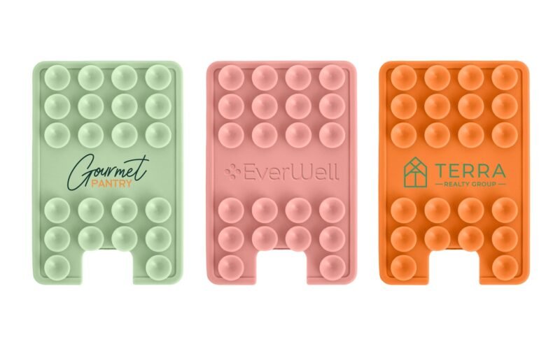 Custom Silicone Suction Phone Wallet - 6