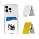 Custom Ultra-Thin Adhesive Phone Wallet Stand