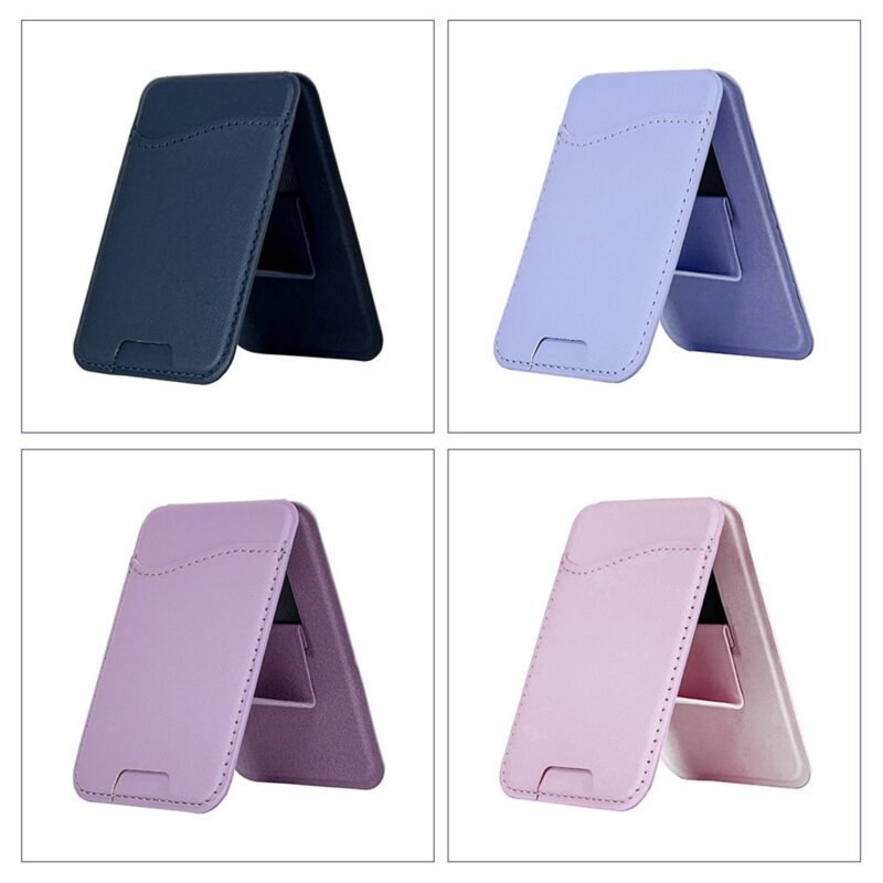 Custom Ultra-Thin Adhesive Phone Wallet Stand - 3