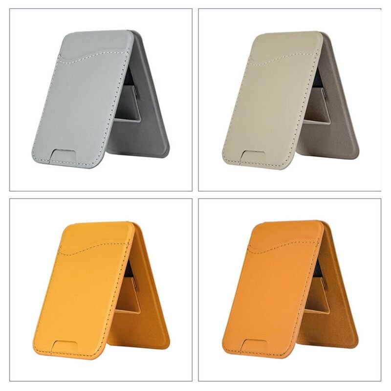 Custom Ultra-Thin Adhesive Phone Wallet Stand - 6