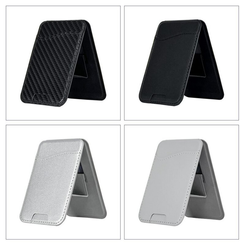 Custom Ultra-Thin Adhesive Phone Wallet Stand - 7