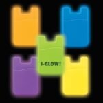 Custom Cell Phone Wallet Glow in the Dark