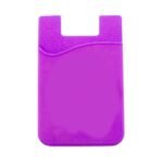 Custom Silicone Cell Phone Smart Phone Wallet Card Holder - 8